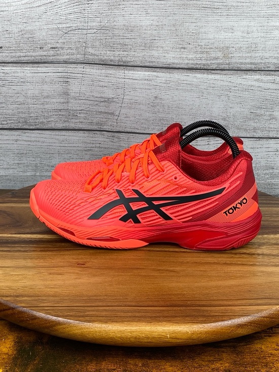 Asics Shoes - ASICS Solution Speed FF 2 Tokyo Sunrise Red Tennis Court Shoes 1042A181 Size 8